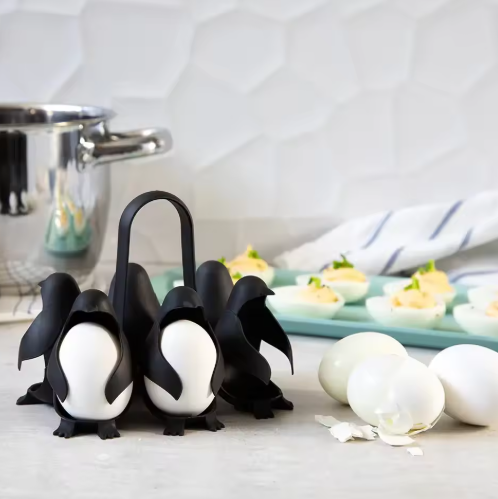 Penguin egg boil holder