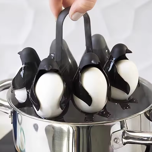 Penguin egg boil holder